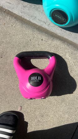 10 lb used kettle bell