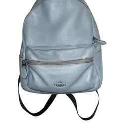 Coach Pebbled Leather Backpack- Medium 