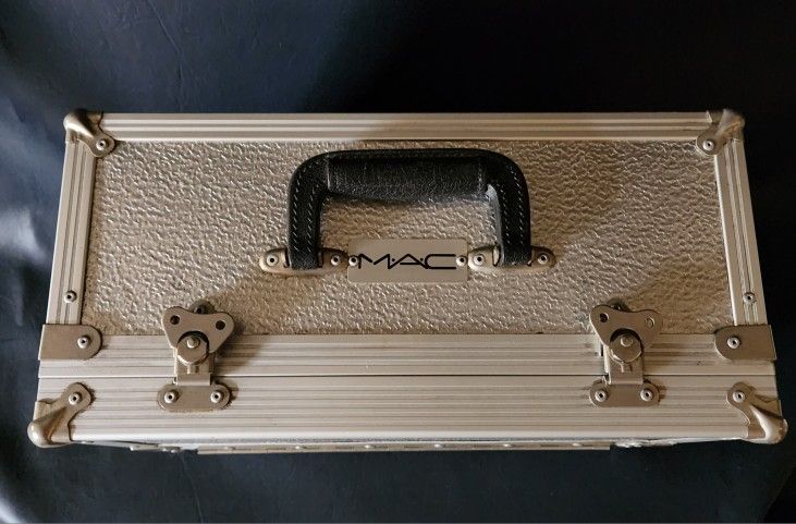 Vintage MAC Cosmetics Pro Train Case 4 Tier Makeup Artist Case