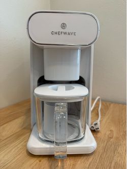 ChefWave - Milkmade Non-Dairy Milk Maker with 6 Plant-Based Programs, Auto Clean - White