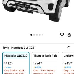 Mercedes Ride On Car
