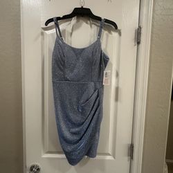 Blue Cocktail Dress
