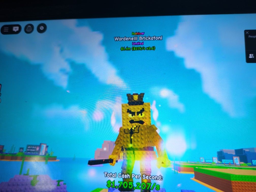 Plants Vs Brainrots Wardenelli Brickatoni Rainbow π