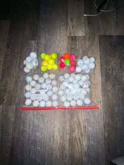 100 golf balls