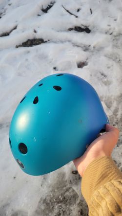 Blue Hemet For Bikes