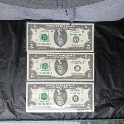 $2 Trinary Federal Reserve Notes 