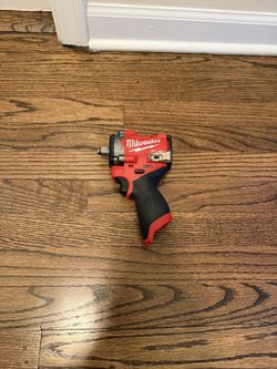 M12 FUEL 12V Lithium-Ion Brushless Cordless Stubby 1/2 in. Impact Wrench (Tool-Only)
