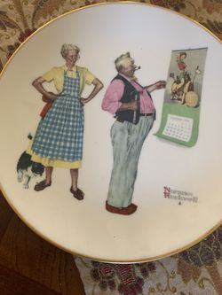 Norman Rockwell Limited Edition Collectors Plate