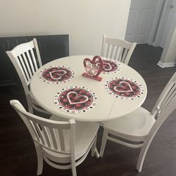 Round Dining Table / Juego De Comedor 