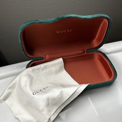 Gucci Velvet Glasses Hard Case