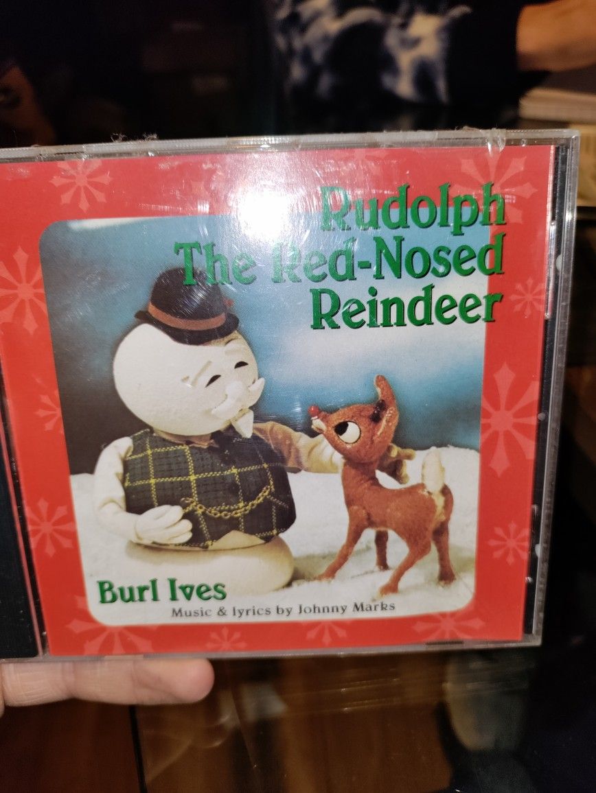 Rudolph the Red Nosed Rain deer Burl Ives Cd