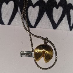 Brighton Lucky Fortune Cookie Necklace $45 OBO 