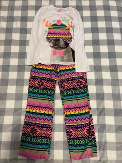 Girls Holiday Pajama Set 2-Piece
