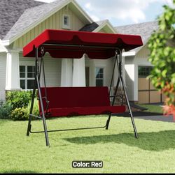 Three person swing