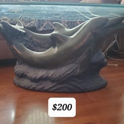 Dolphin Table Antique