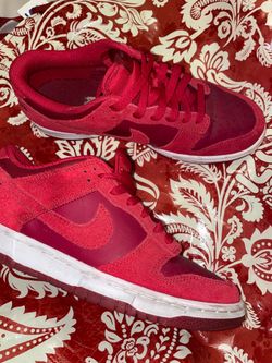 Youth Nike SB Dunk Low Top GS Gym Red