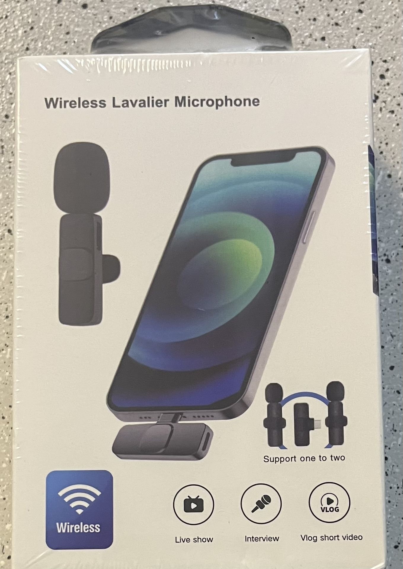 Wireless Lavalier Microphone For Android Or iPhone