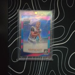 Rookie Cooper Kupp Card Pink