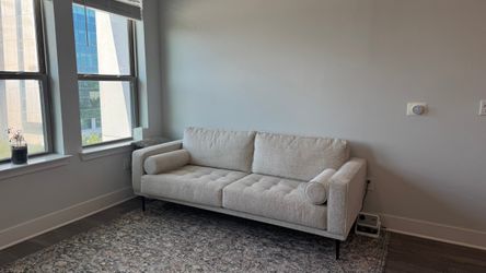 Ashley Furniture Calderon Sofa – Like New, Beige, 82W - Orlando, FL