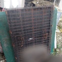 Medium Sized Dog Kennel With Tray