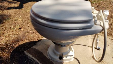 Domestic RV Toilet.