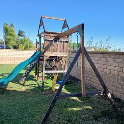 Children's swing set