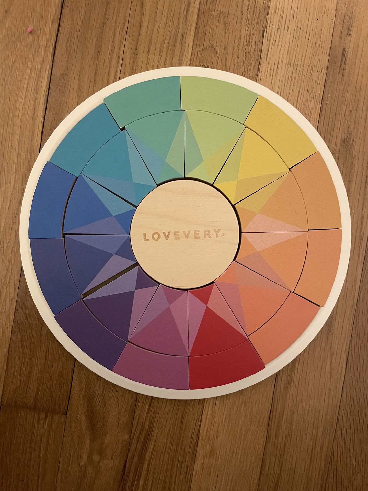 Lovevery Color Wheel And Sensory Box 