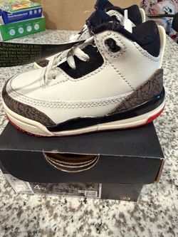 Air Jordan 3 Toddler Sneaker Size 4C