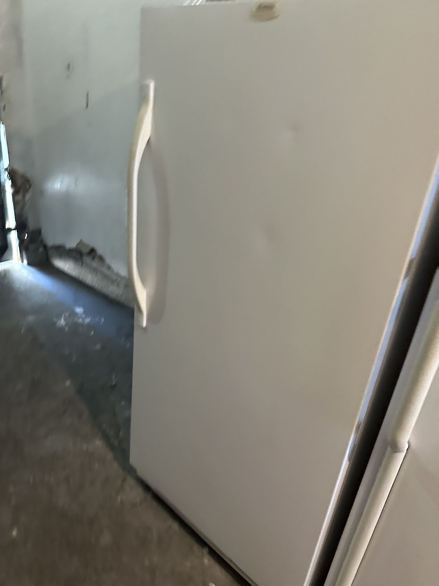 Frost free freezer works great. We sell all the time delivery extra.