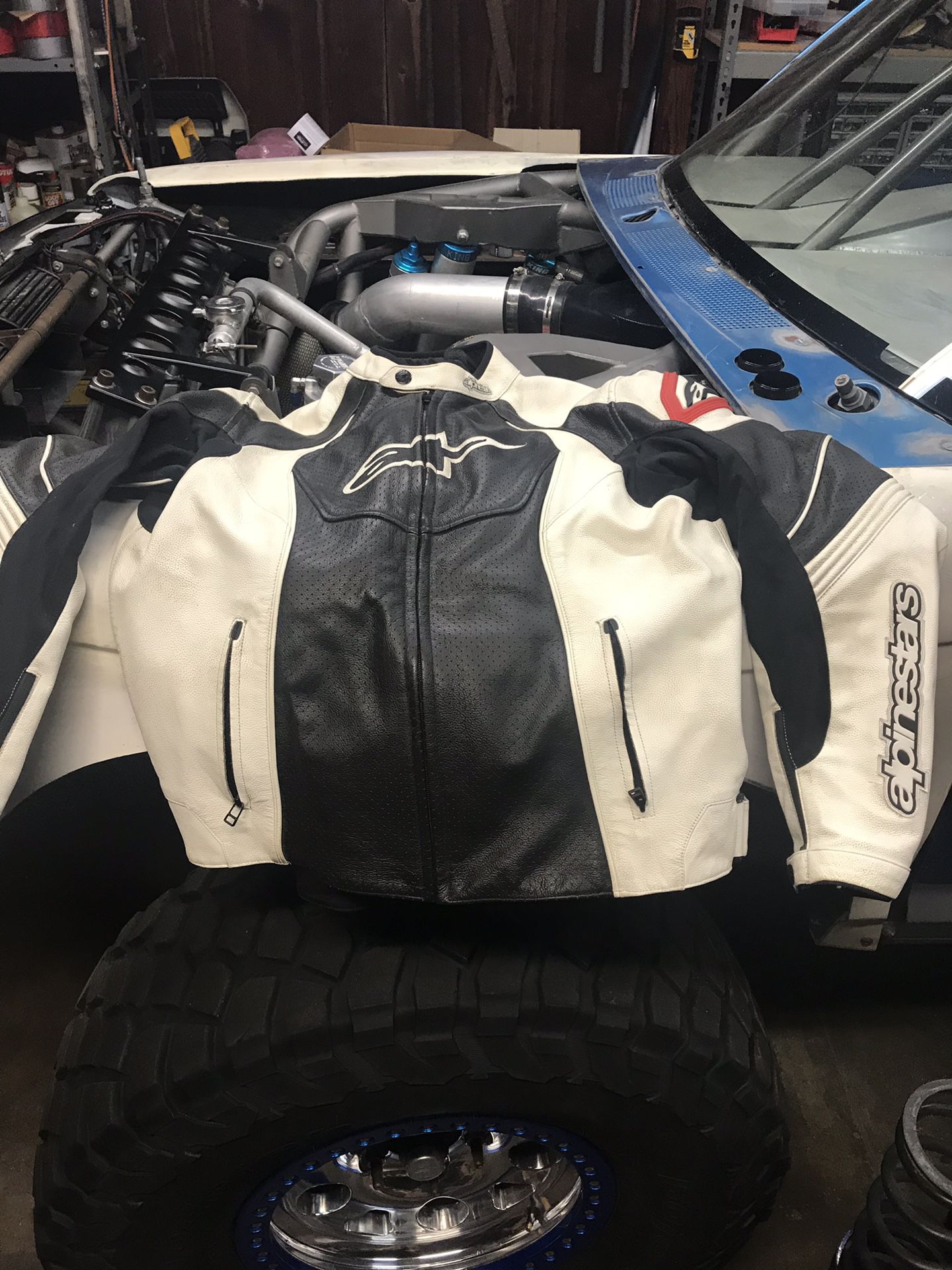 Alpinestars gpr moto leather jacket