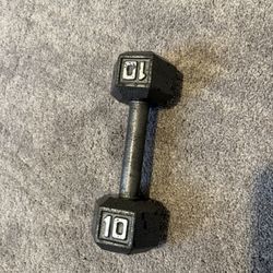 10lb Single Dumbbell 