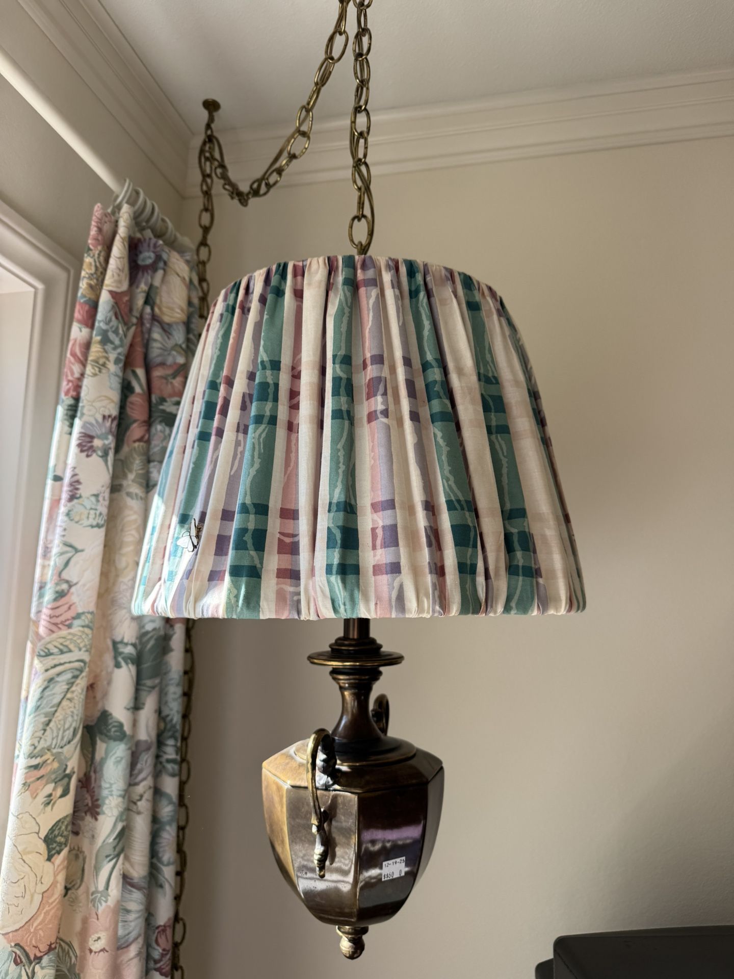 Hanging Brass Lamp