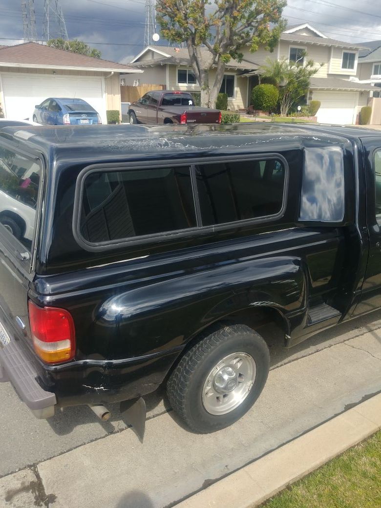 Camper Shell Ford Ranger stepside mazda stepside