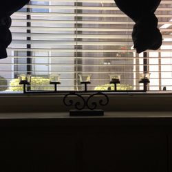 Back Heavy Duty Candle Holder