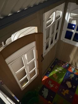 Wood play house