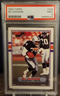 Bo Jackson 1989 Topps #269 PSA 9