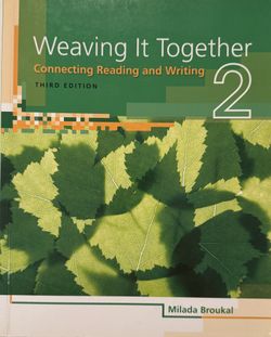 Weaving It Together 2 (3rd Edition) – Reading & Writing ESL Textbook