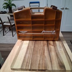 Vintage 2 Sided Fenwick Tackel Box