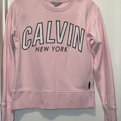 Calvin Klein New York Fleece Semi formal Sweater Iconic Logo Size small (2 Packs)