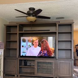 Entertainment stand 4 piece fits 55inch screen