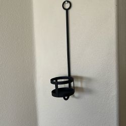 Metal Wall Candle Holder