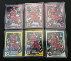 7 cards 2025-26 Topps Chrome Bowman Kawhi Leonard cards 04&34&47/75 010&061/199 242/299 LA Clippers