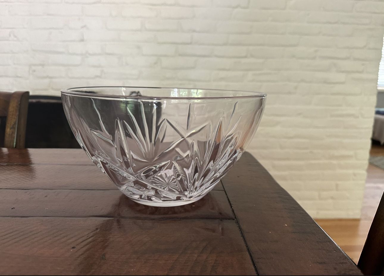 Marquis Waterford Pattern Crystal Glass Bowl 