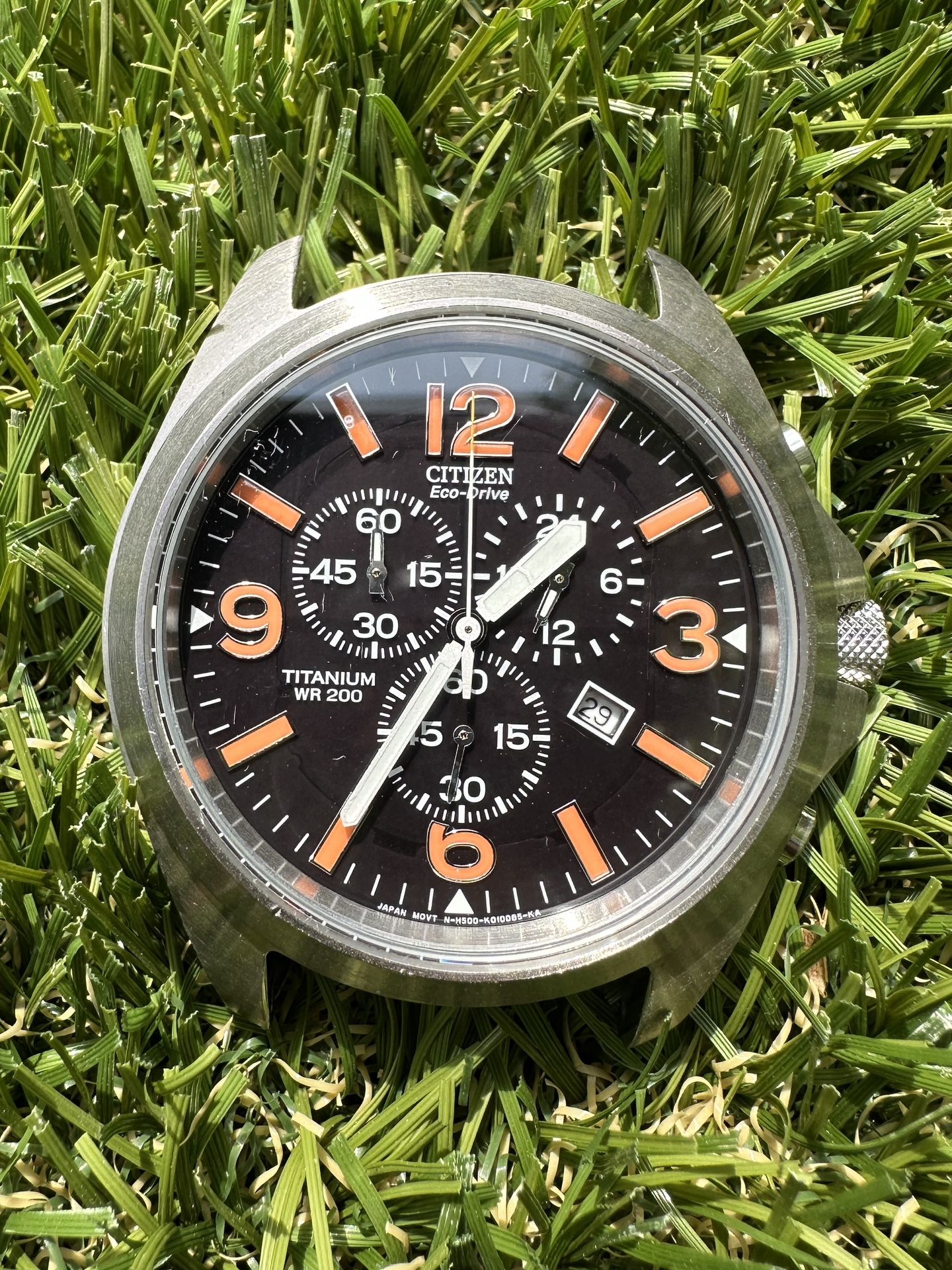 Titanium Citizen H500 Eco Drive Citizen Eco Drive H500 K006937 
