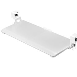 BONTEC Keyboard Tray Under Desk - White 
