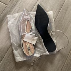 Zara Silver Shoes