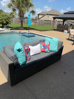 Patio sofa