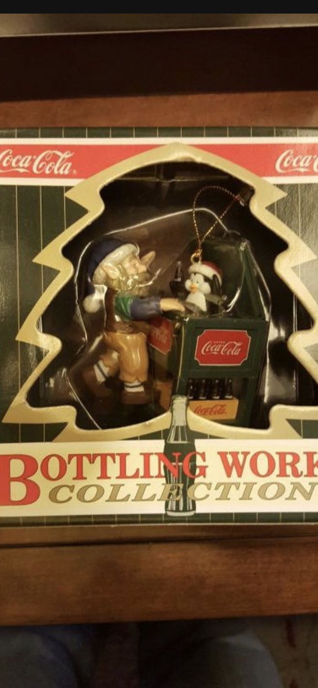 Coca Cola Christmas Ornament, 1996.