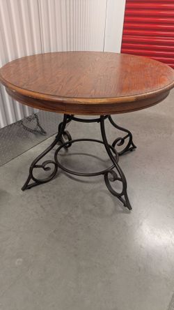 Wood Dining Table and Chairs
