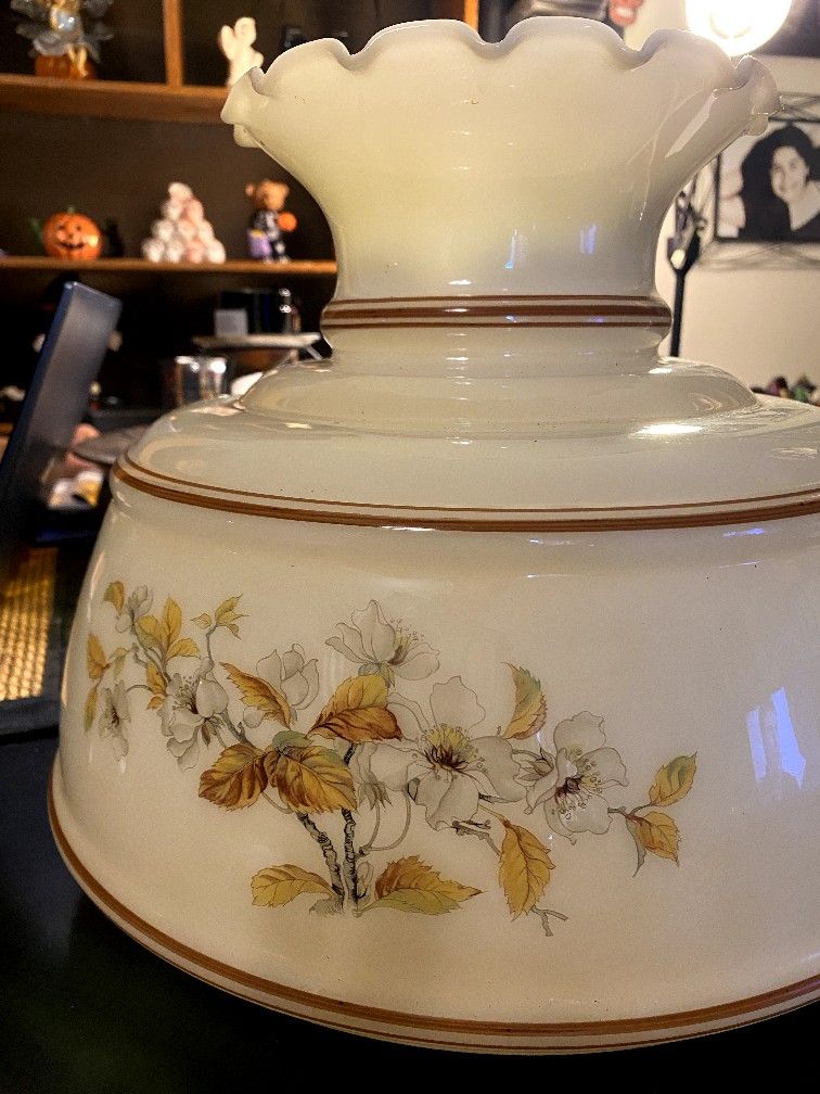 Vintage Hurricane Chandelier Lamp Handmade